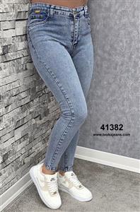 شلوار جین اسکینی جذب آبی خاص41382