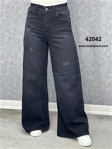 شلوار فول بگ ذغالی 42042