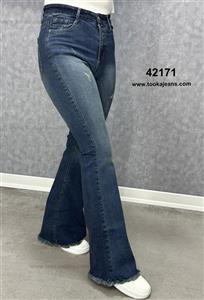 شلوار جین بوتکات دمپا ریش تینت