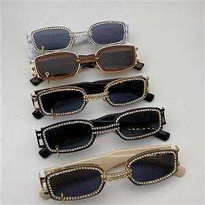 عینک آفتابی پرسینگ نگین دار برند جنتل مانستر زنانه و مردانه UV400