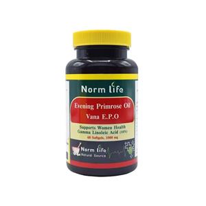 سافت ژل ایوینینگ پرایم رز روغن گل مغربی نورم لایف 60 عددی