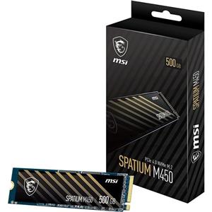 هارد اس اس دی ام اس آی مدل spatium m450 pcie 4.0 nvme m.2 500GB