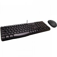 کیبورد و ماوس سیم دار رپو مدل Rapoo X120S