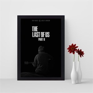 تابلو نوری گیم دکور طرح بازی آخرین بازمانده از ما مدل the last of us
