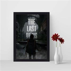 تابلو نوری گیم دکور طرح بازی آخرین بازمانده از ما مدل the last of us