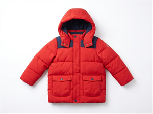 کاپشن زمستانی بچه گانه (پسرانه)  کلاه دار برند okaidi