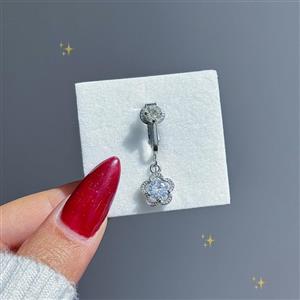 پیرسینگ فیک ناف گل