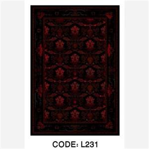 قیمت خرید فرش چاپی هازان ترک طرح نیلوفر L231(پس کرایه)