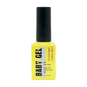 تاپ کات کریستالی (ضد خش) بیبی ژل | BABY GEL Crystal Top Coat | حجم 14میل