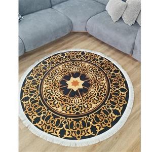 فرش ماشینی چاپی | فرشینه دایره هازان ترک D188 (پس کرایه)
