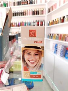 فلوئید ضد افتاب رنگی اسمارت دیفنس مای بدون چربی spf50