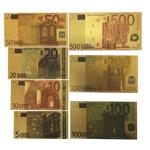 اسکناس تزیینی طرح یورو مجموعه 7 عددی