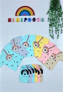 تیشرت شلوارک هاپوی عینکی سایز30،35،40