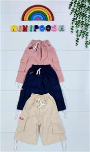 شلوارک کتان دو جیب سایز70،80،90