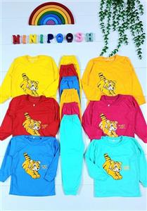 بلوز شلوار طرح ببر سایز42،45