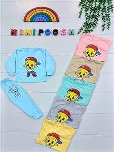 بلوز شلوار طرح توئیتی