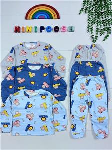 بلوز شلوار وارداتی توکرکی طرح حیوانات