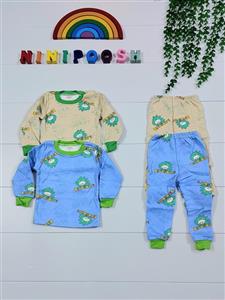 بلوز شلوار وارداتی توکرکی دایناسور کوچولو