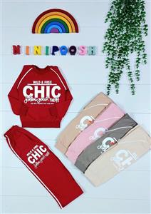 بلوز شلوار طرح شیک سایز45،50،55،60