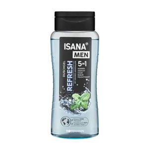 ژل و کرم دوش مردانه ایزانا مدل ۵ کاره رایحه تازه ۳۰۰ میلی‌لیتر