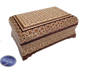 جعبه خاتم کاری بغل کاس توجیر متوسط کاظمی