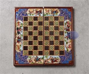 تخته نرد خاتم تو راش نقاشی 30