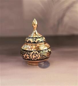 قندان 18 مس و تراش کاظمی