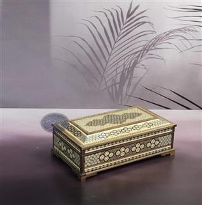 جا قاشقی خاتم کاری کلبه ای کاظمی 