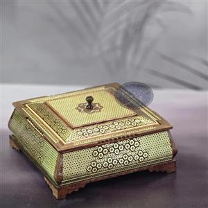 شکلات خوری 4 گوش سیمی طرح 2 کاظمی 