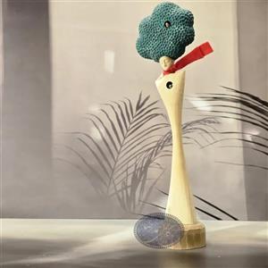 مجسمه چوبی مادر طبیعت کاظمی