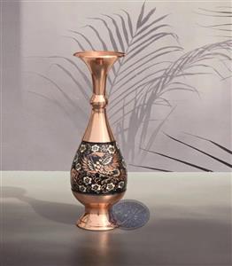 گلدان 25 الماس تراش آبکاری نقره کاظمی