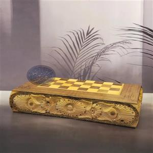 تخته نرد و شطرنج معرق 50 کاظمی