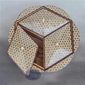 شکلات خوری سه درب گلی بزرگ کاظمی 