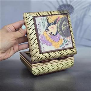 جعبه خاتم و نقاشی کاظمی