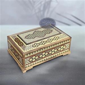 جعبه خاتم کاری 14*22 کاظمی