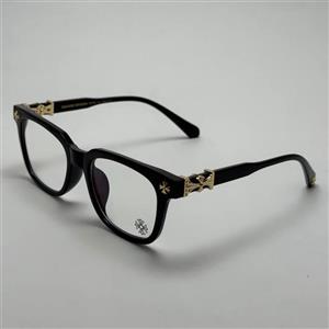 عینک بلوکات کروم هارتز مشکی طلایی Chrome Hearts 2273 با پک کامل کروم هارتز - کیفیت مستر
