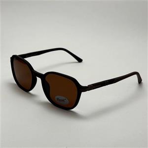 عینک آفتابی پلاریزه پرسول PERSOL قهوه ای لولا فنری فوق سبک با کد رفرنس P 3221
