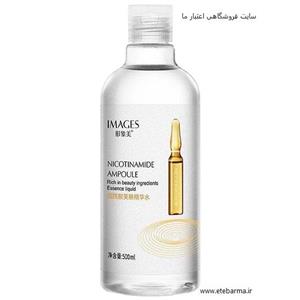 تونر پاک کننده آرایش ایمجز مدل NICOTINAMIDE AMPOULE حجم 300میلی لیتر