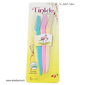 تیغ اصلاح ابرو و صورت مدل ساده 3 عددی