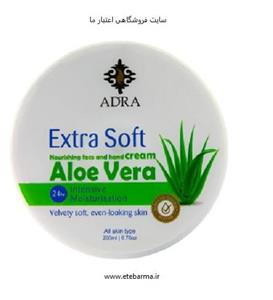 کرم مرطوب کننده آدرا مدل آلوئه ورا حجم 200 میلی لیتر