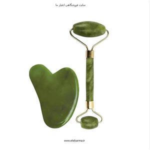 ماساژور سنگی مدل جید رولر و سنگ گواشا