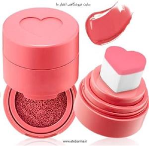 رژگونه کوشنی استامپی قلبی و برگ