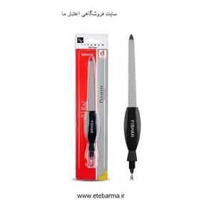سوهان ناخن دو طرفه فلزی فیشر مدل تیتانیوم