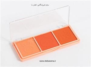 پالت رژگونه پودری 3عددی کیس بیوتی kiss beauty