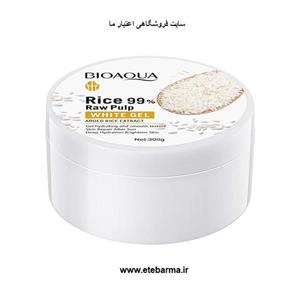 ژل آبرسان و سفید کننده 99 درصد برنج بیوآکوا حجم 300 میلی لیتر