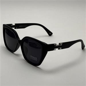 عینک آفتابی زنانه پلاریزه هرمس HERMES قهوه ای کد p5223 به همراه کارو پارچه ای و دستمال