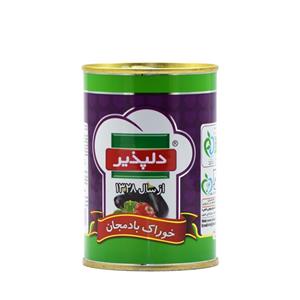 کنسرو خوراک بادمجان دلپذیر مقدار 410 گرم Delpazir Eggplant Dish Canned 410 gr