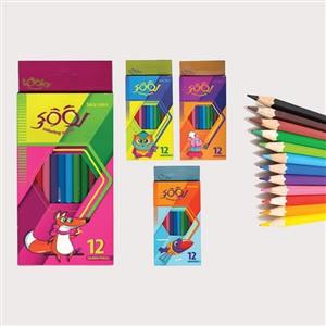 مداد رنگی ۱۲ رنگ لوکی