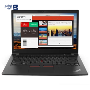 لپ تاپ استوک USED - لنوو 14 اینچی مدل thinkpad t480s i5 8350U 8GB 256GB - مشکی