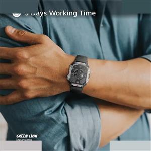ساعت هوشمند گرین لاین مدل GRAVIX GL-SWA43 با بند سیلیکونی